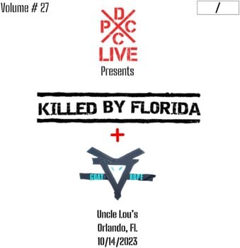 LP ploča Killed By Florida & Goat Rope - DCxPC Live Vol. 27: Uncle Lou's, Orlando, FL, 10/14/2023 (LP) - 1