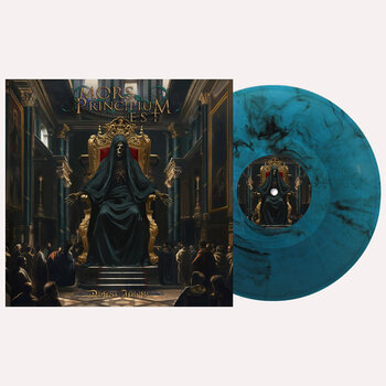 Vinylplade Mors Principium Est - Darkness Invisible (Limited Edition) (Venator Turquoise Marbled Coloured) (LP) - 1