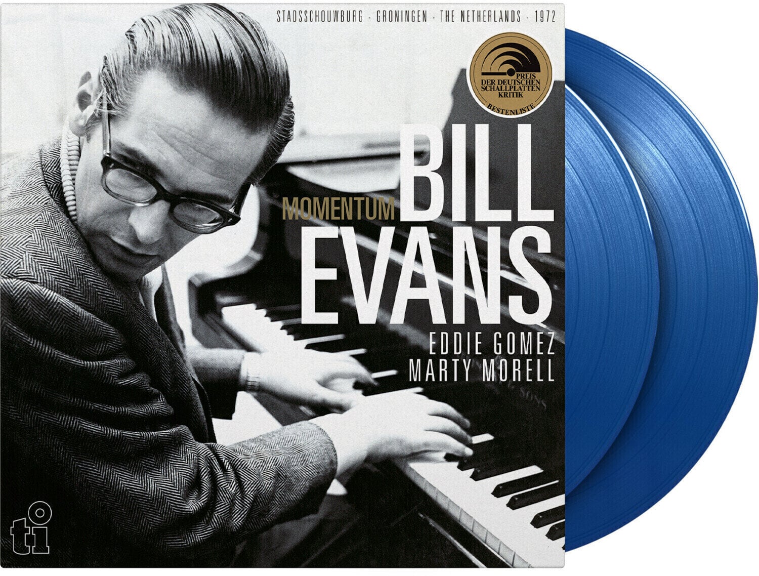 Disc de vinil Bill Evans - Momentum (Reissue) (Blue Coloured) (180 g) (2 LP)