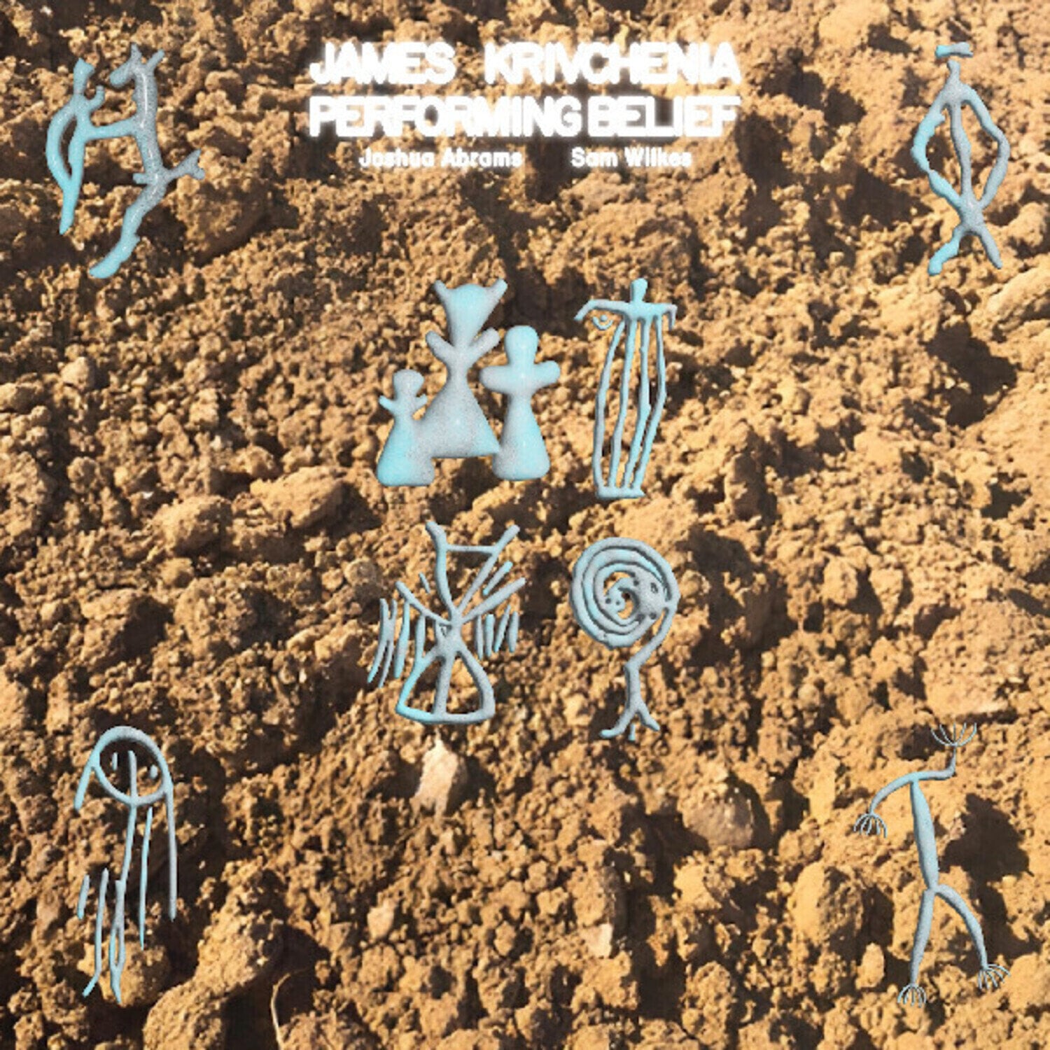 Disque vinyle James Krivchenia - Performing Belief (Transparent Blue Coloured) (LP)