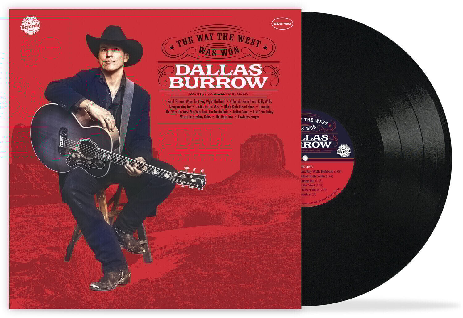 Disco de vinilo Dallas Burrow - The Way The West Was Won (LP)