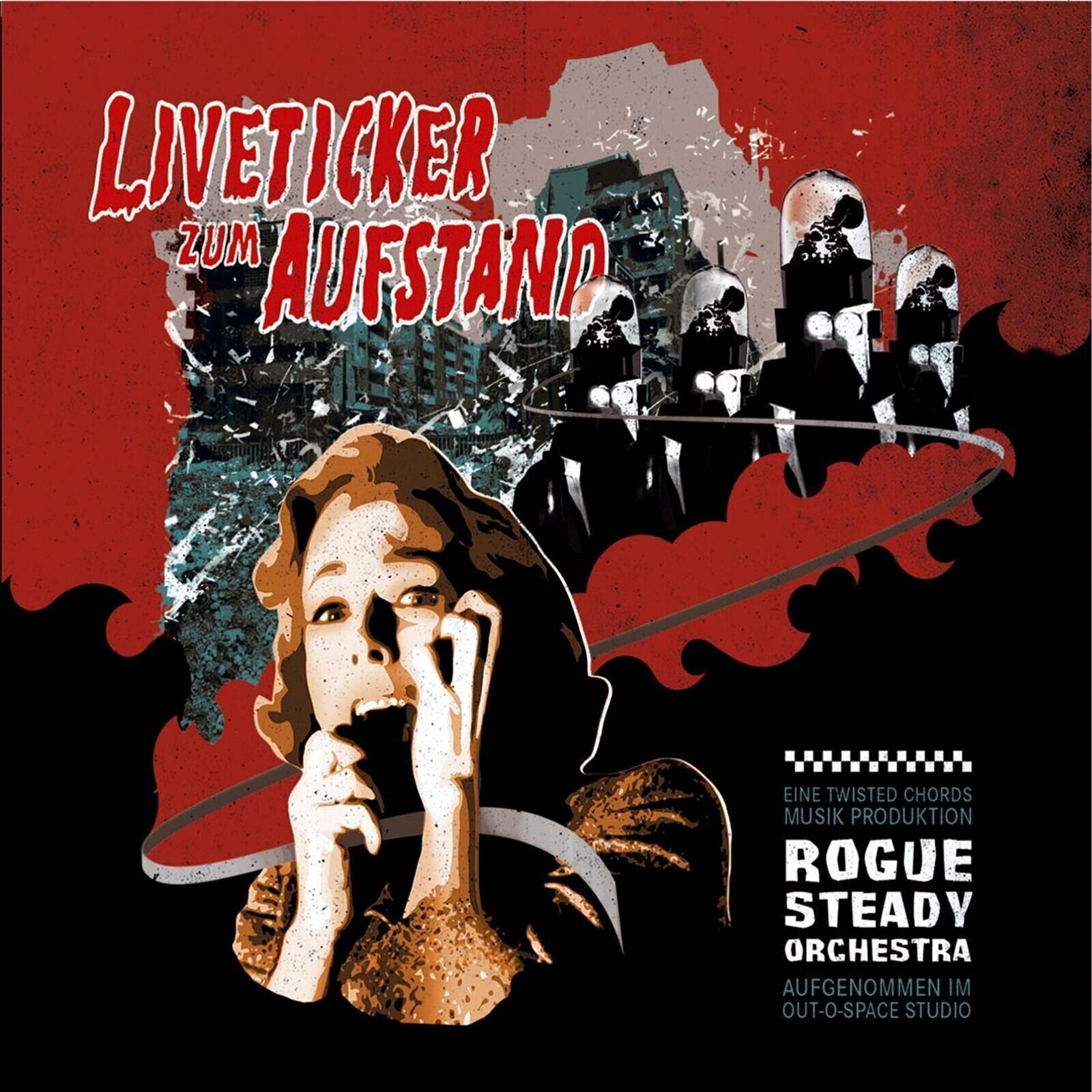 Vinylplate Rogue Steady Orchestra - Liveticker Zum Aufstand (LP)