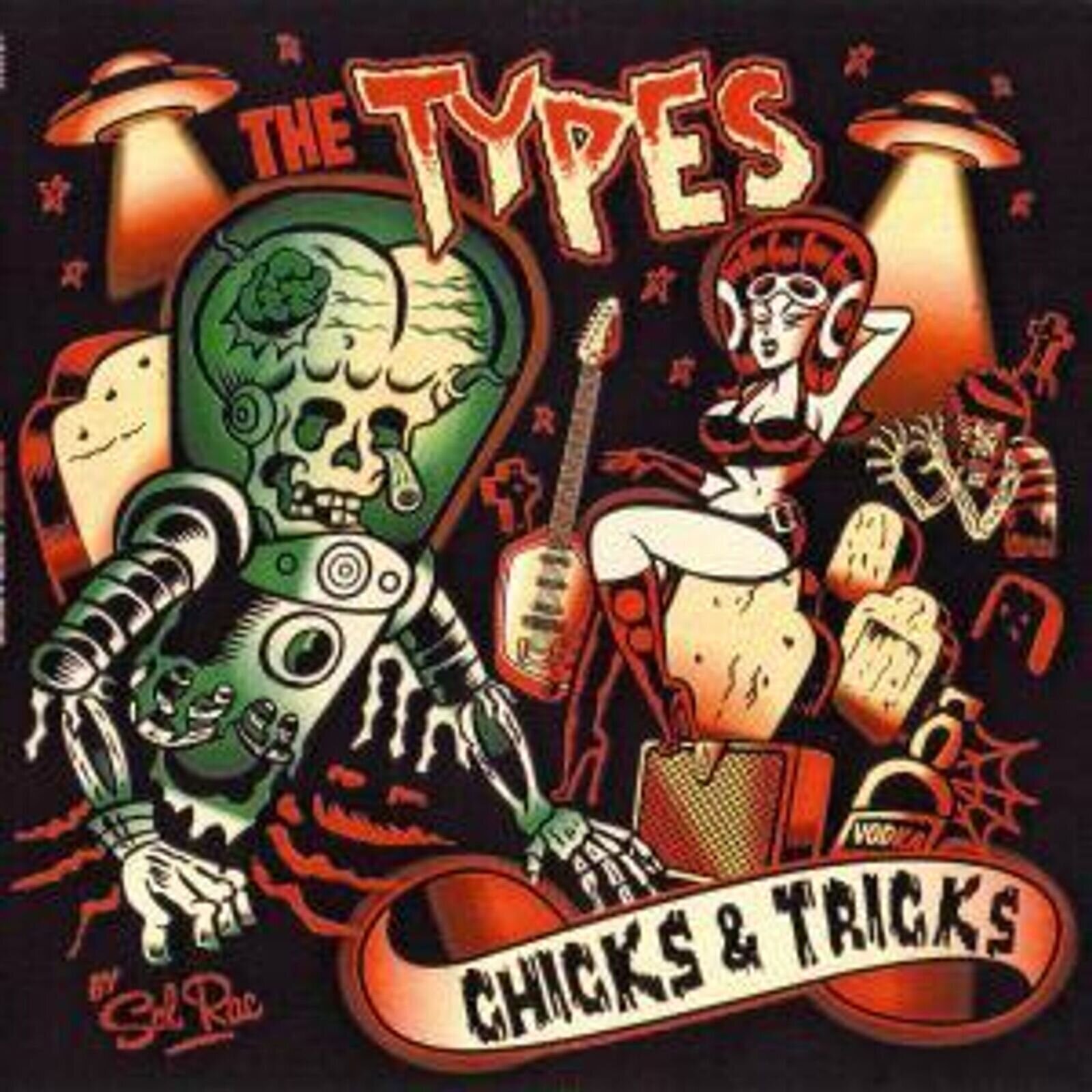 Vinylplate The Types - Chicks & Tricks (LP)