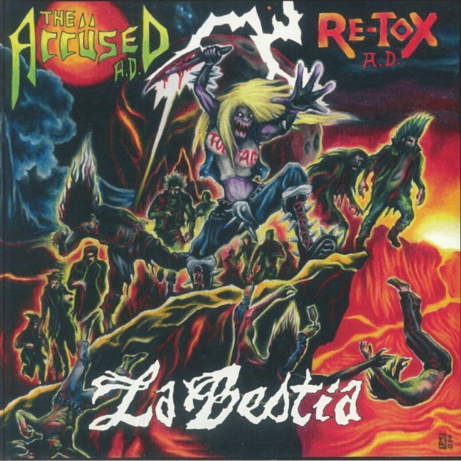 Disc de vinil Re-Tox A.D. & The Accüsed A.D. - La Bestia (LP)
