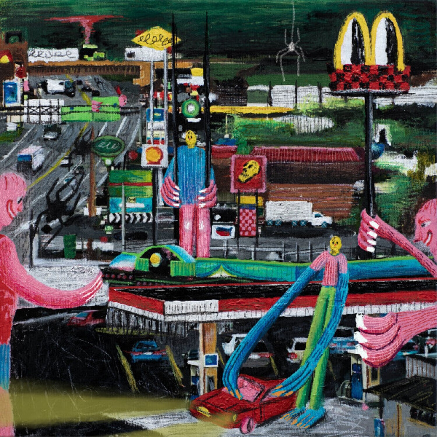 Vinyl Record Lawn - God Made The Highway (Violet Coloured) (LP)