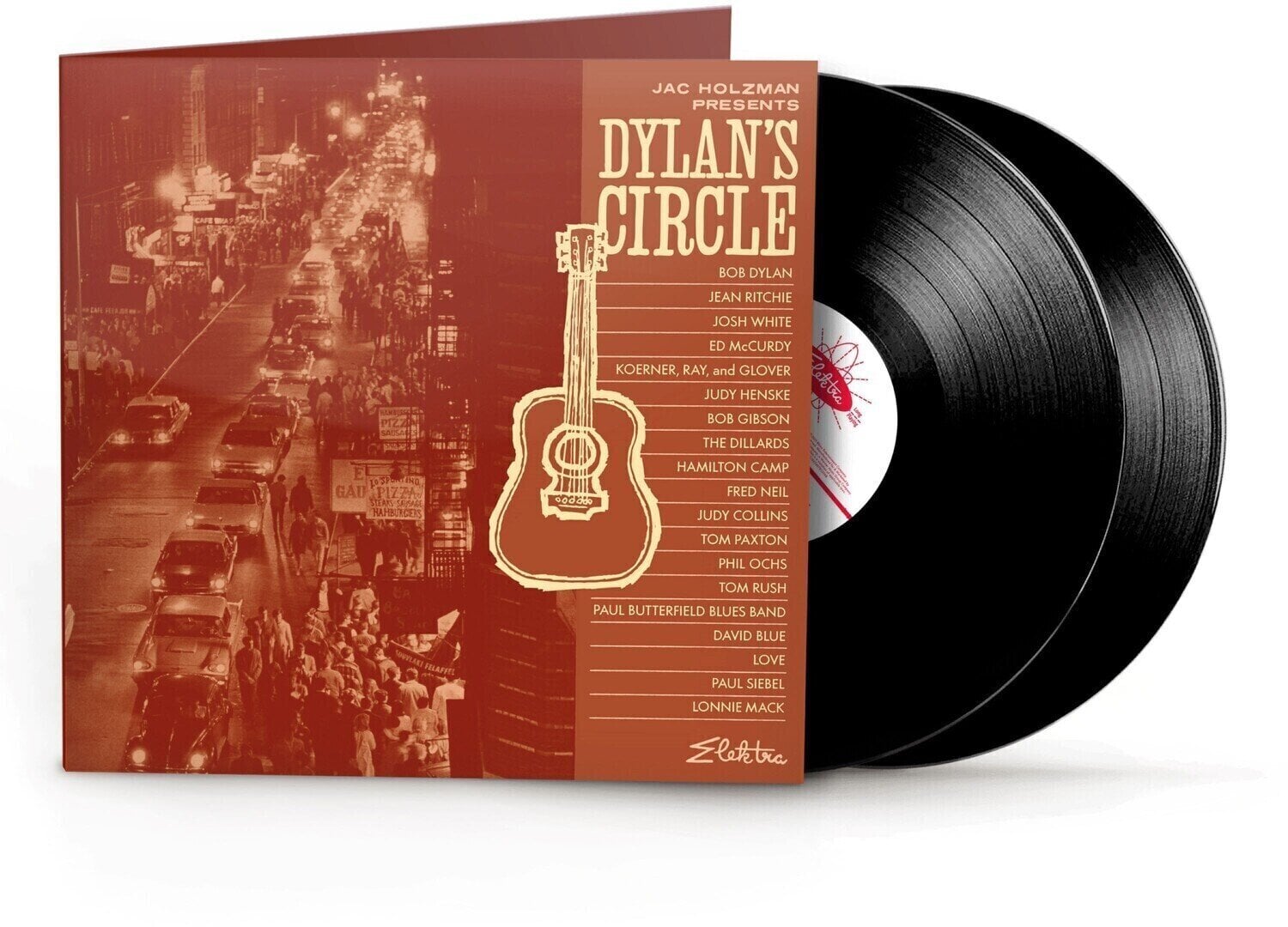 Disco de vinil Various Artists - Jac Holzman Presents Dylan's Circle (2 LP)