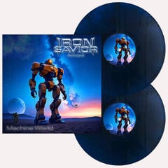 Vinilinė plokštelė Iron Savior - Reforged - Machine World (Starbreaker Blue Coloured) (2 LP)