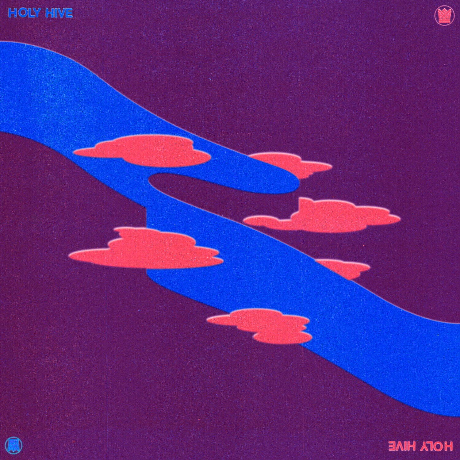 LP plošča Holy Hive - Holy Hive (Limited Edition) (Clear Pink & Blue Splatter Coloured) (180 g) (LP)