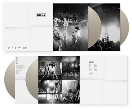 Vinilinė plokštelė Muna - Live At The Greek Theatre Los Angeles (Limited Edition) (Silver Coloured) (2 LP) - 1