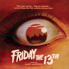 Disc de vinil Harry Manfredini - Friday The 13th (Reissue) (Silver Black Red and Metallic Gold Splatter Coloured) (LP)
