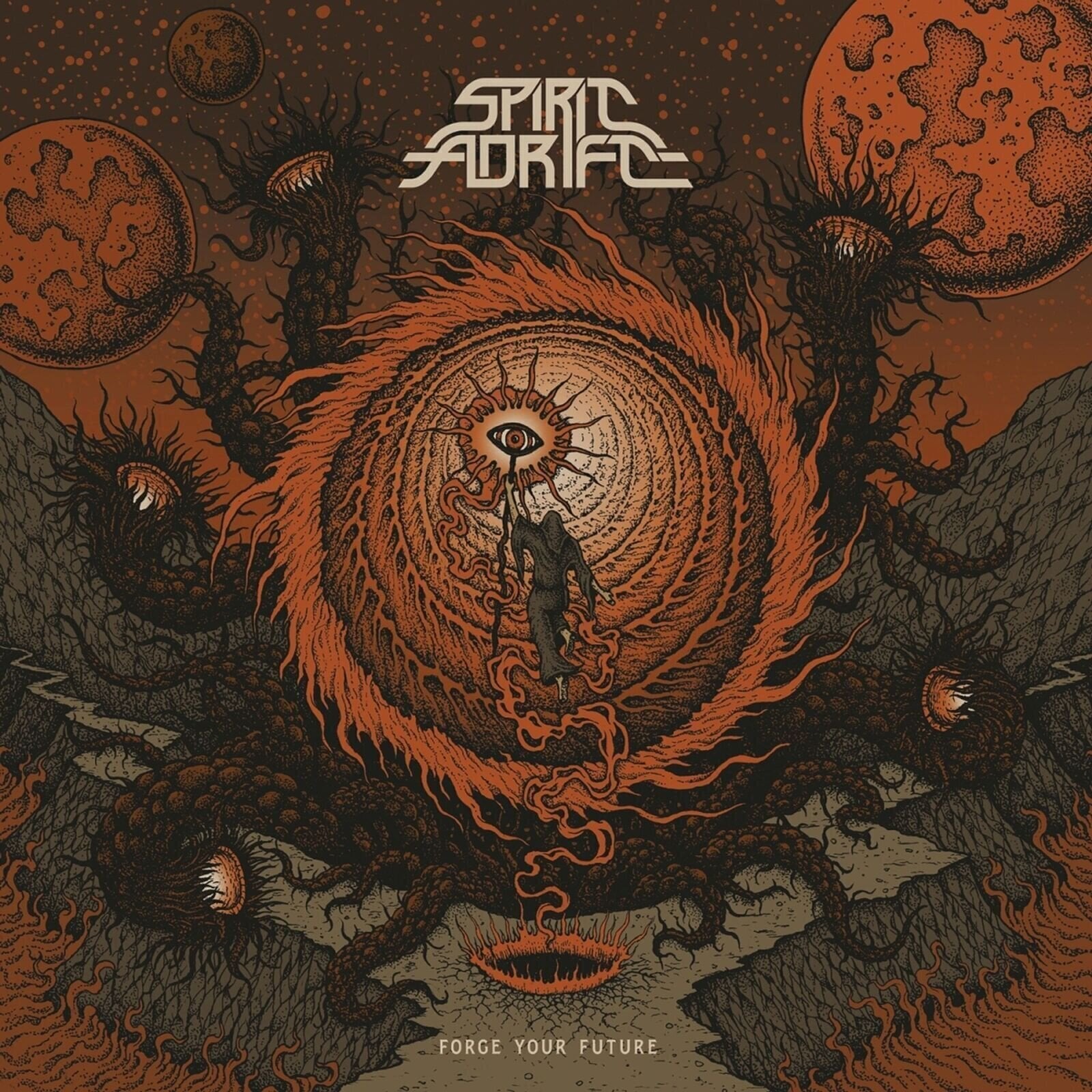 Disco de vinil Spirit Adrift - Forge Your Future (Limited Edition) (Orange Coloured) (180 g) (2 EP)
