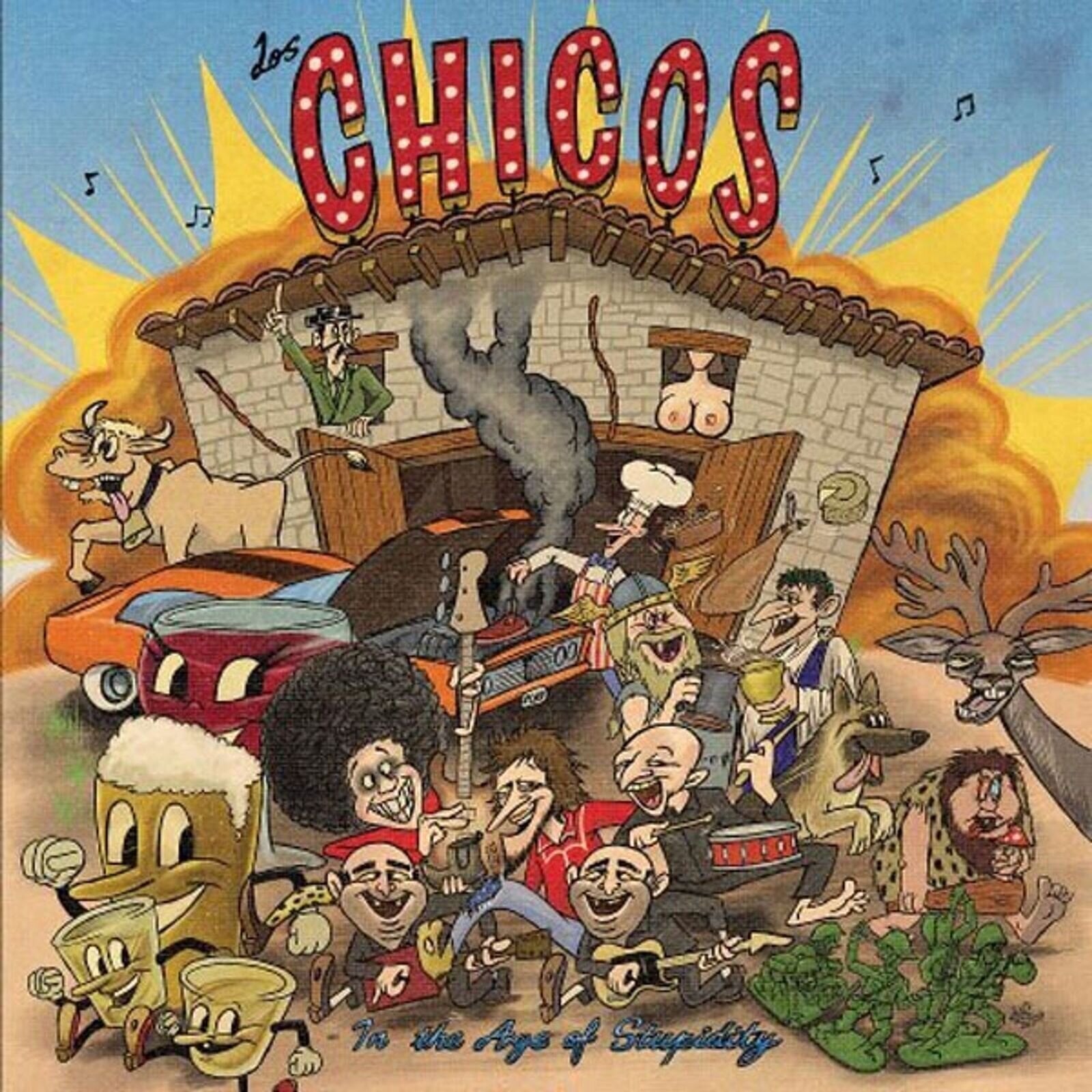 Vinyl Record Los Chicos - In The Age Of Stupidity (LP)