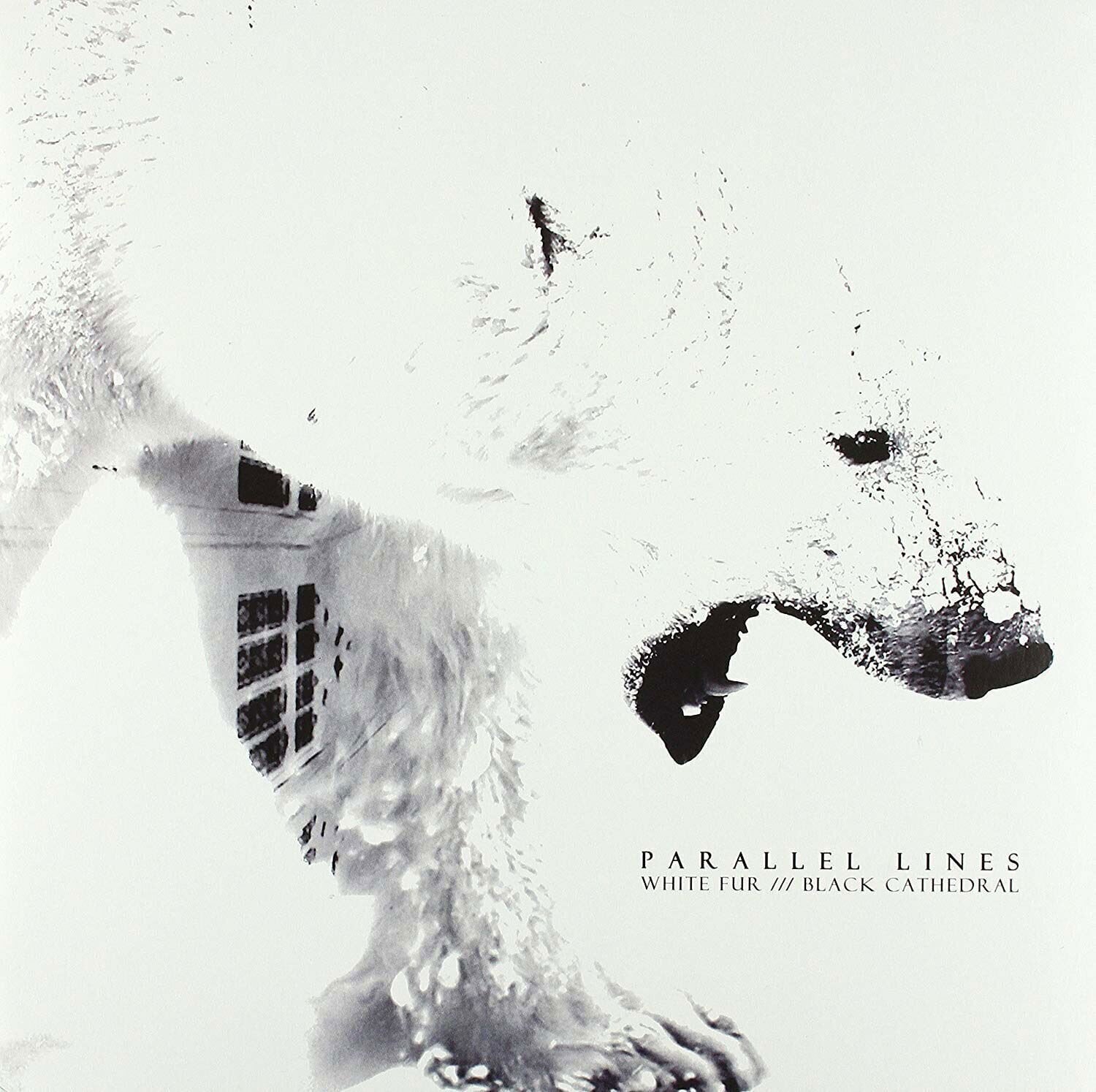 Vinyl Record Parallel Lines - White Fur /// Black Cathedral (LP)