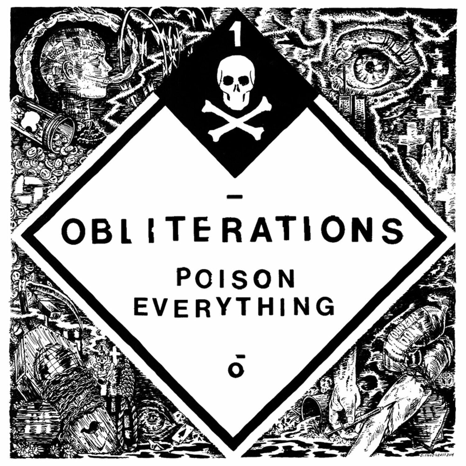 Vinyl Record Obliterations - Poison Everything (Limited Edition) (LP)