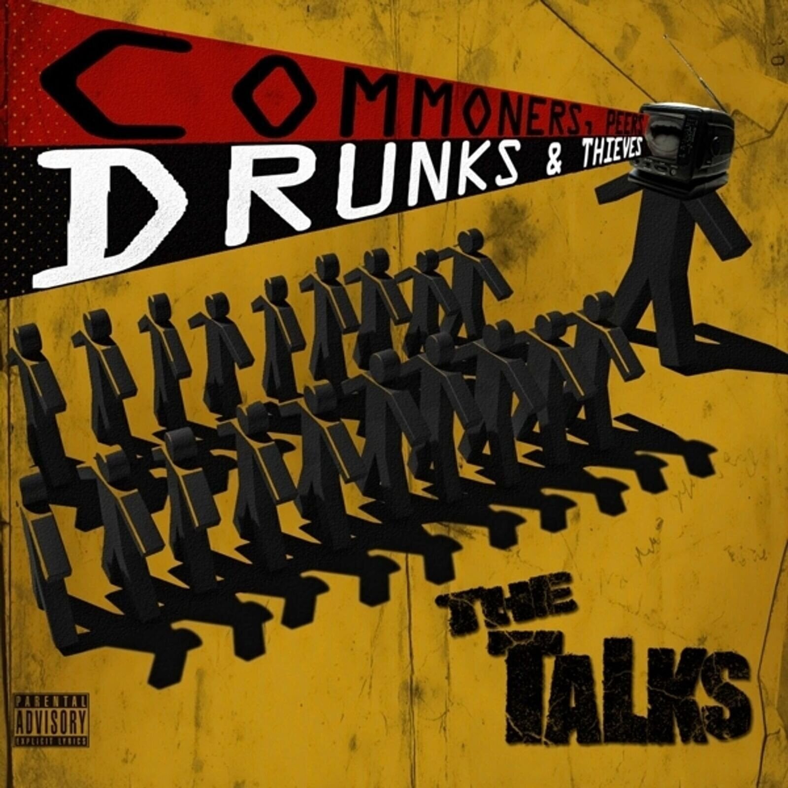 Vinyl Record The Talks - Commoners, Peers, Drunks & Thieves (LP)