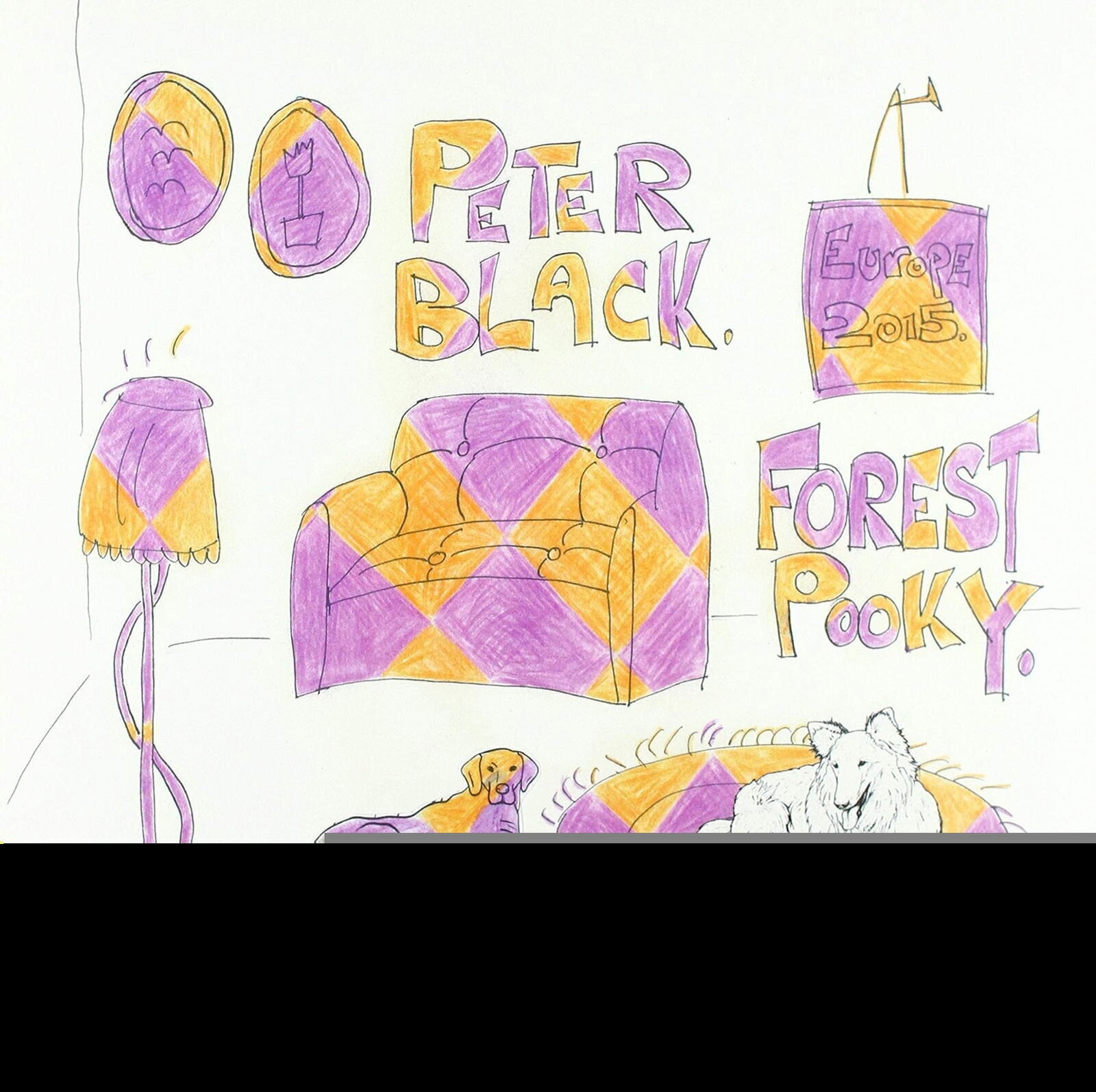 Vinyl Record Peter Black & Forest Pooky - Europe 2015 (LP)