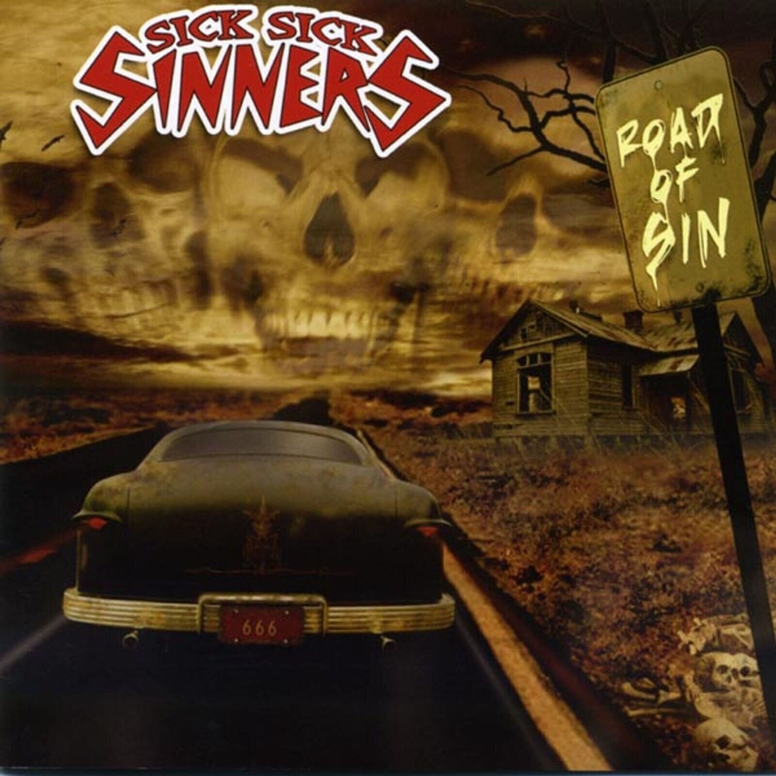 Vinylplate Sick Sick Sinners - Road Of Sin (LP)