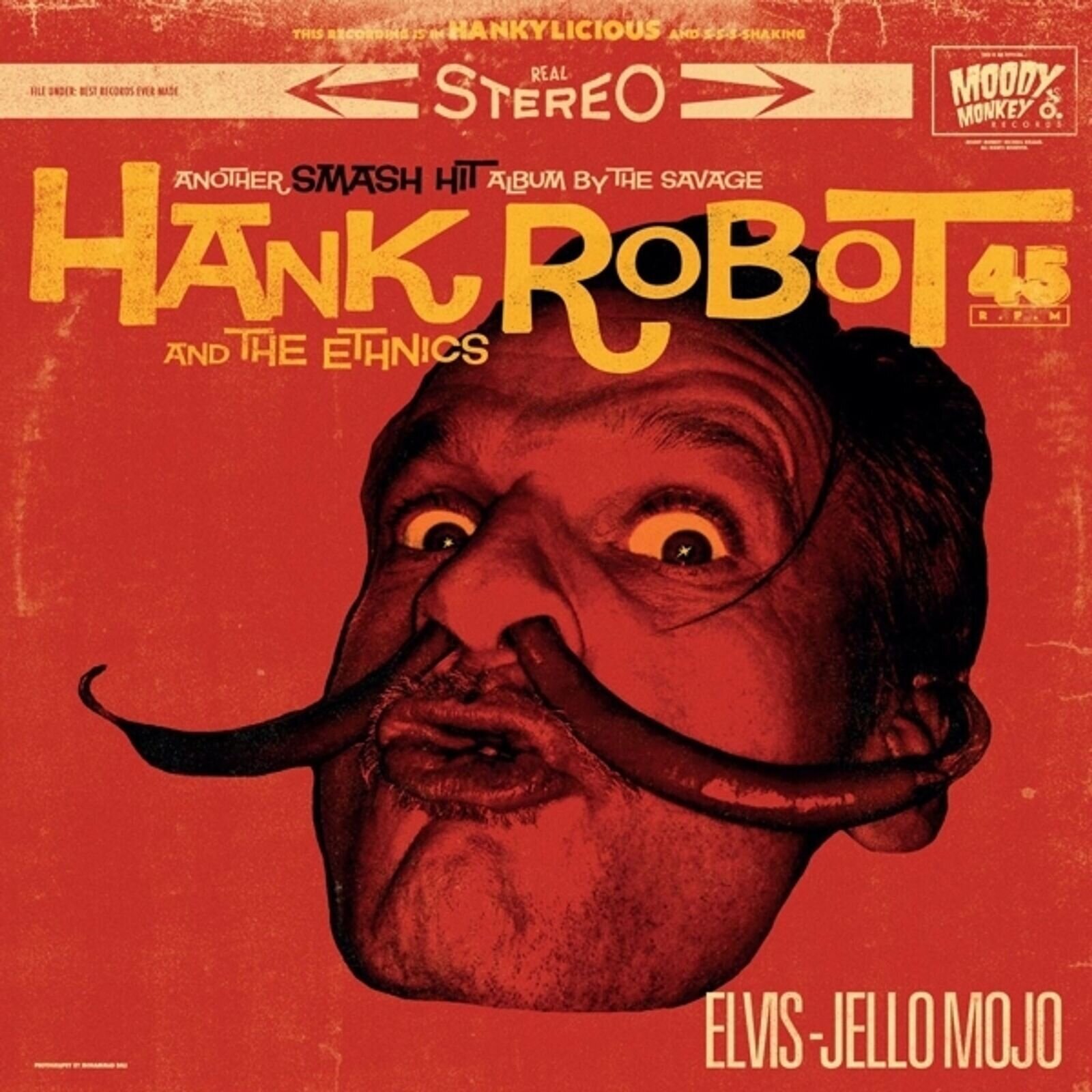 Vinyl Record Hank Robot And The Ethnics - Elvis-Jello Mojo (LP)