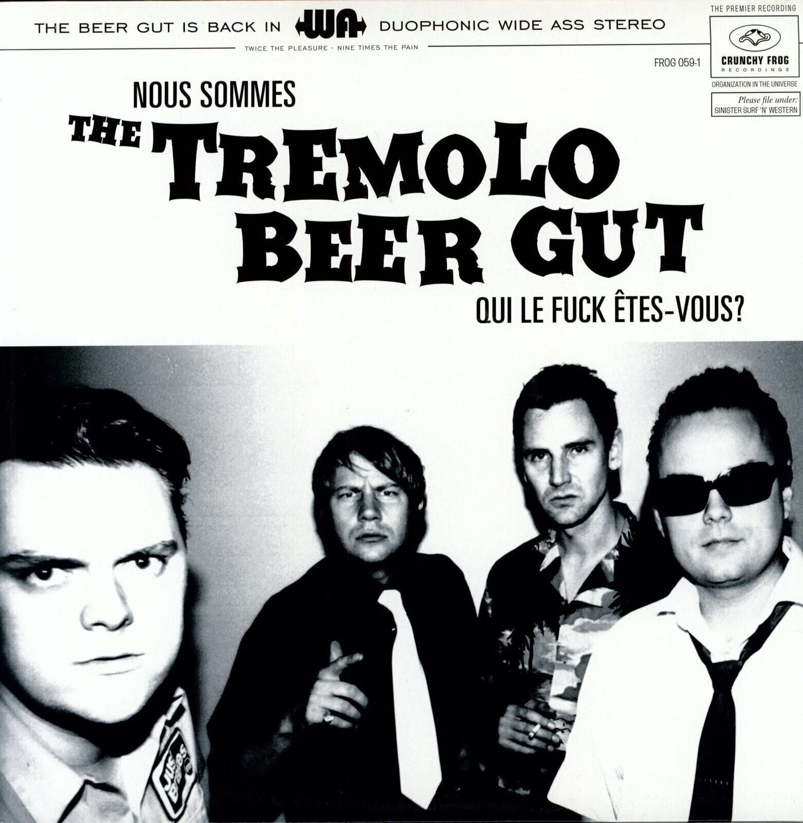 Disc de vinil The Tremolo Beer Gut - Nous Sommes The Tremolo Beer Gut Qui Le Fuck Êtes-Vous? (LP)