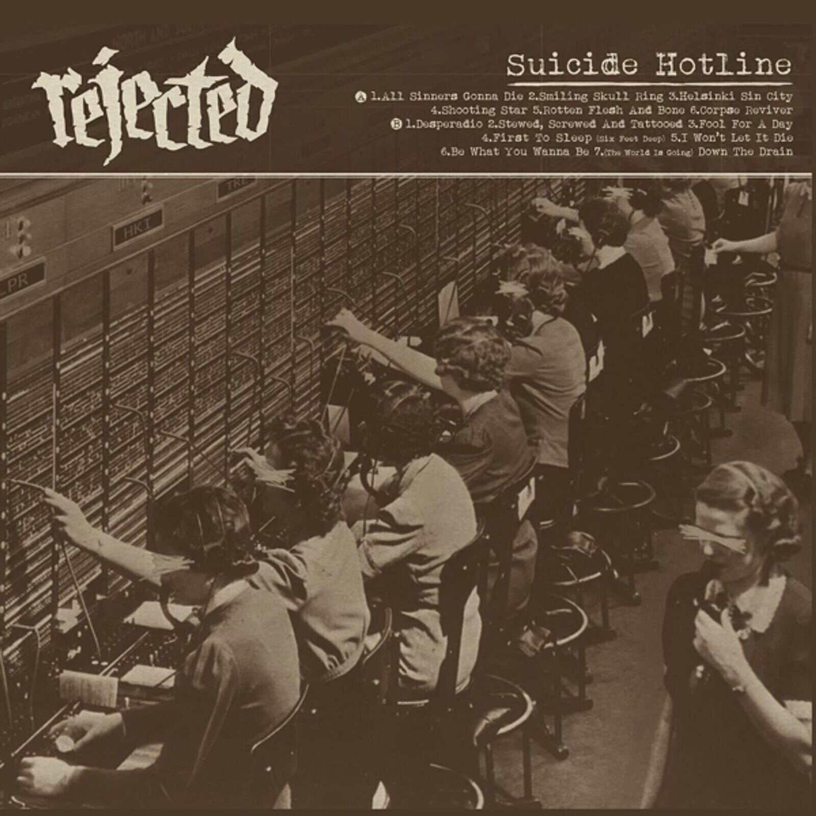 Vinyl Record Rejected - Suicide Hotline (LP)