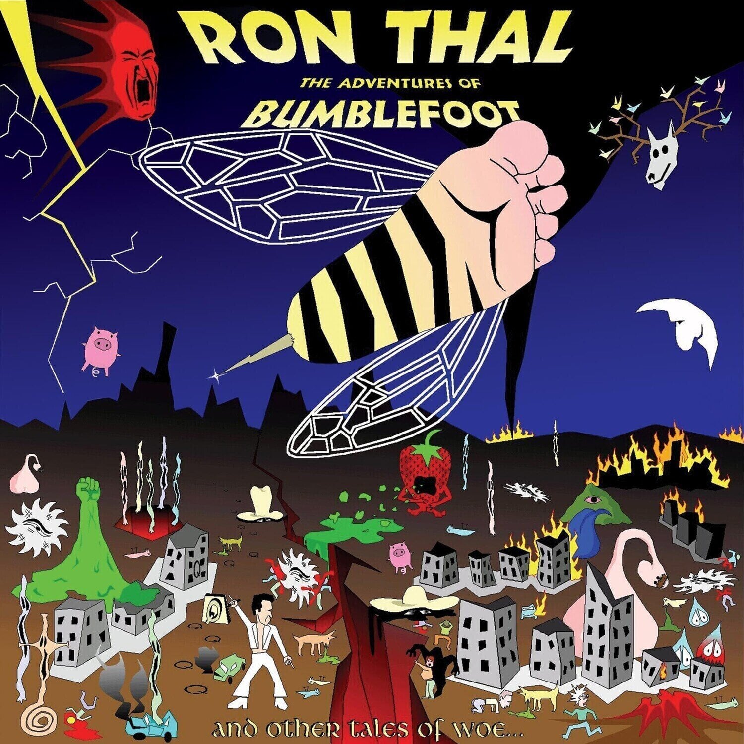 Disco de vinil Ron Thal - The Adventures Of Bumblefoot (Remastered) (2 LP)