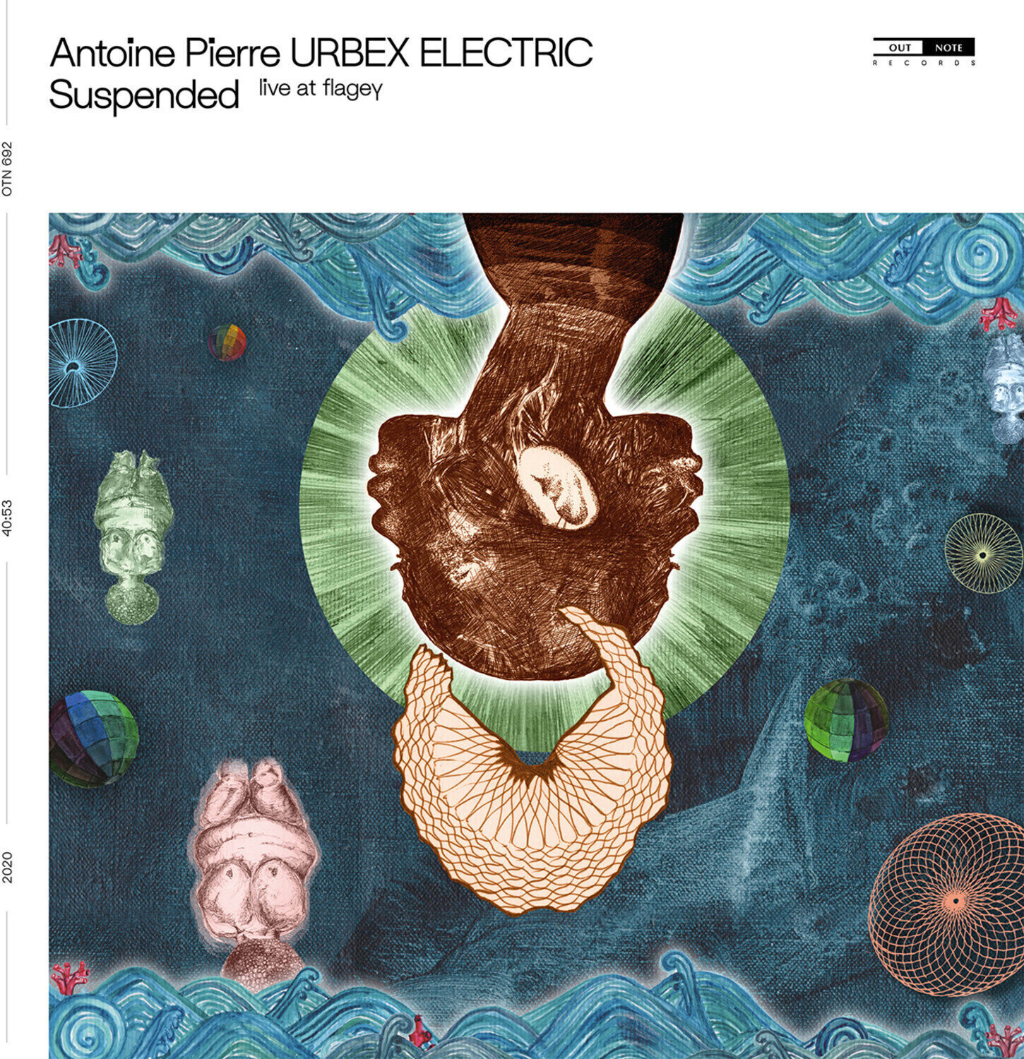 Disco in vinile Antoine Pierre & Urbex - Suspended (Live At Flagey) (LP)