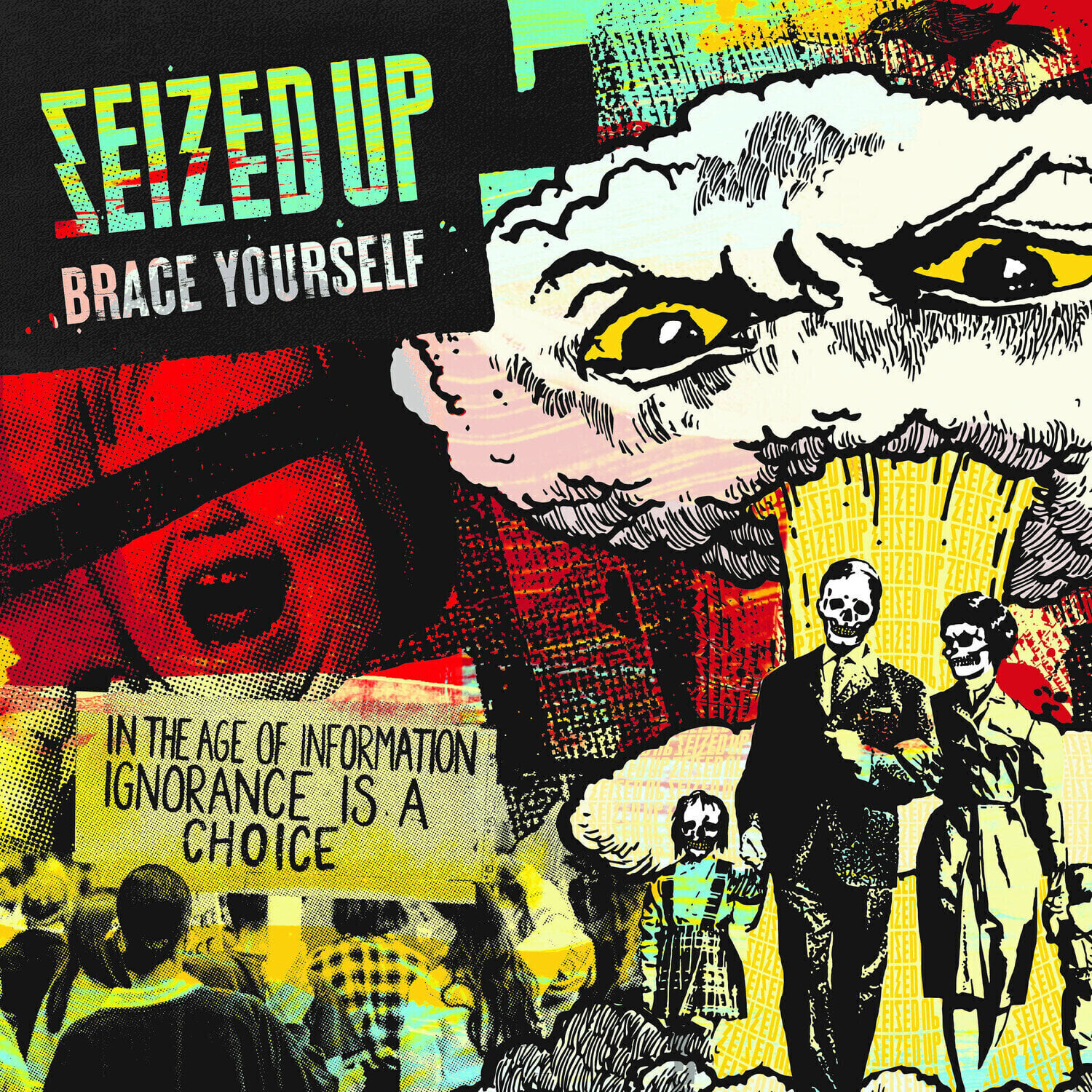 Vinyl Record Seized Up - Brace Yourself (Limited Edition) (LP)