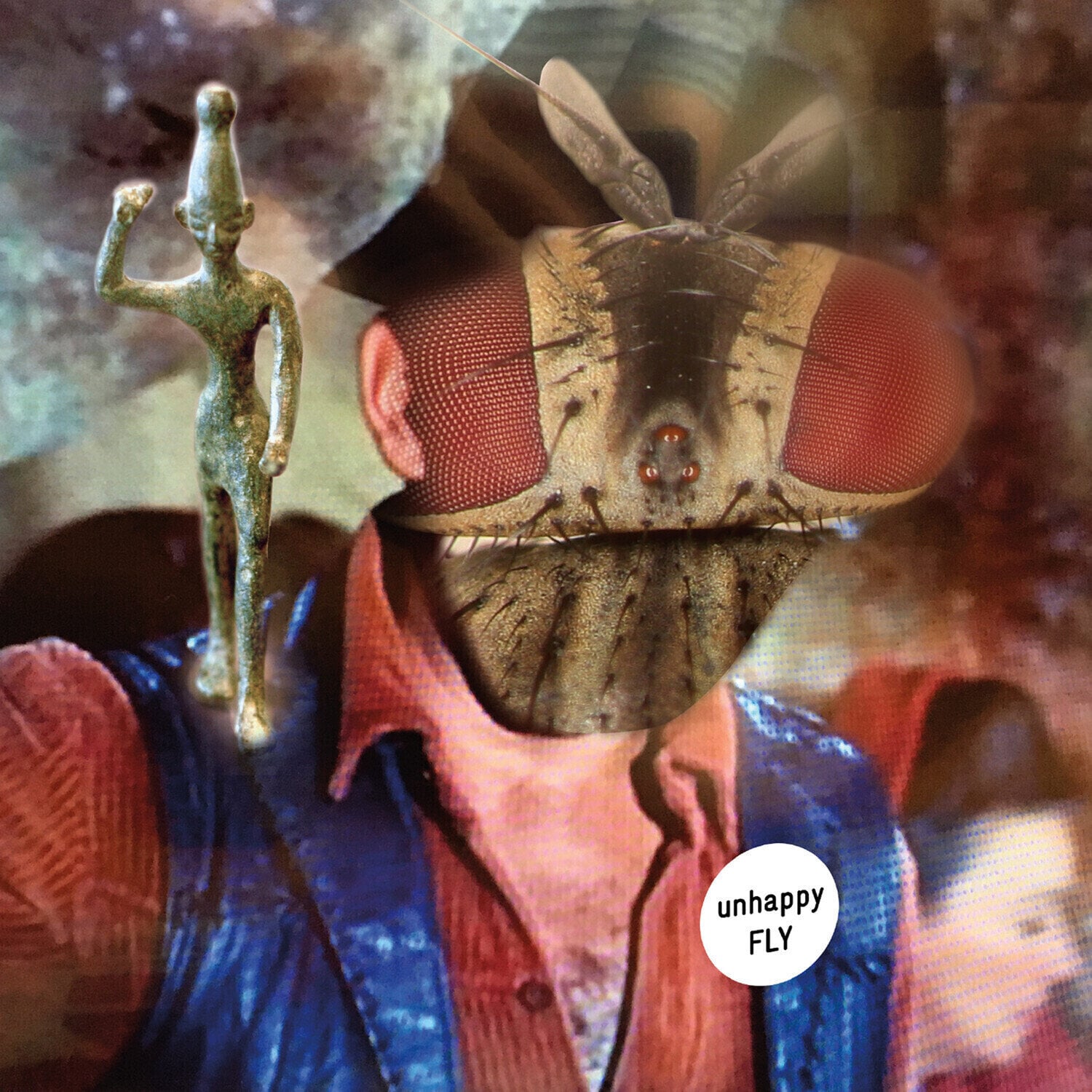 LP ploča Unhappy Fly - Unhappy Fly (Limited Edition) (Clear /Red White Splatter Coloured) (LP + 7")