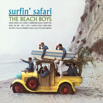 Vinilinė plokštelė The Beach Boys - Surfin' Safari (Reissue) (Green Coloured) (LP + 7") - 1