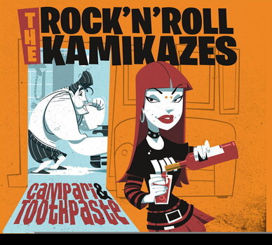 Vinyl Record The Rock'n'Roll Kamikazes - Campari & Toothpaste (LP) - 1