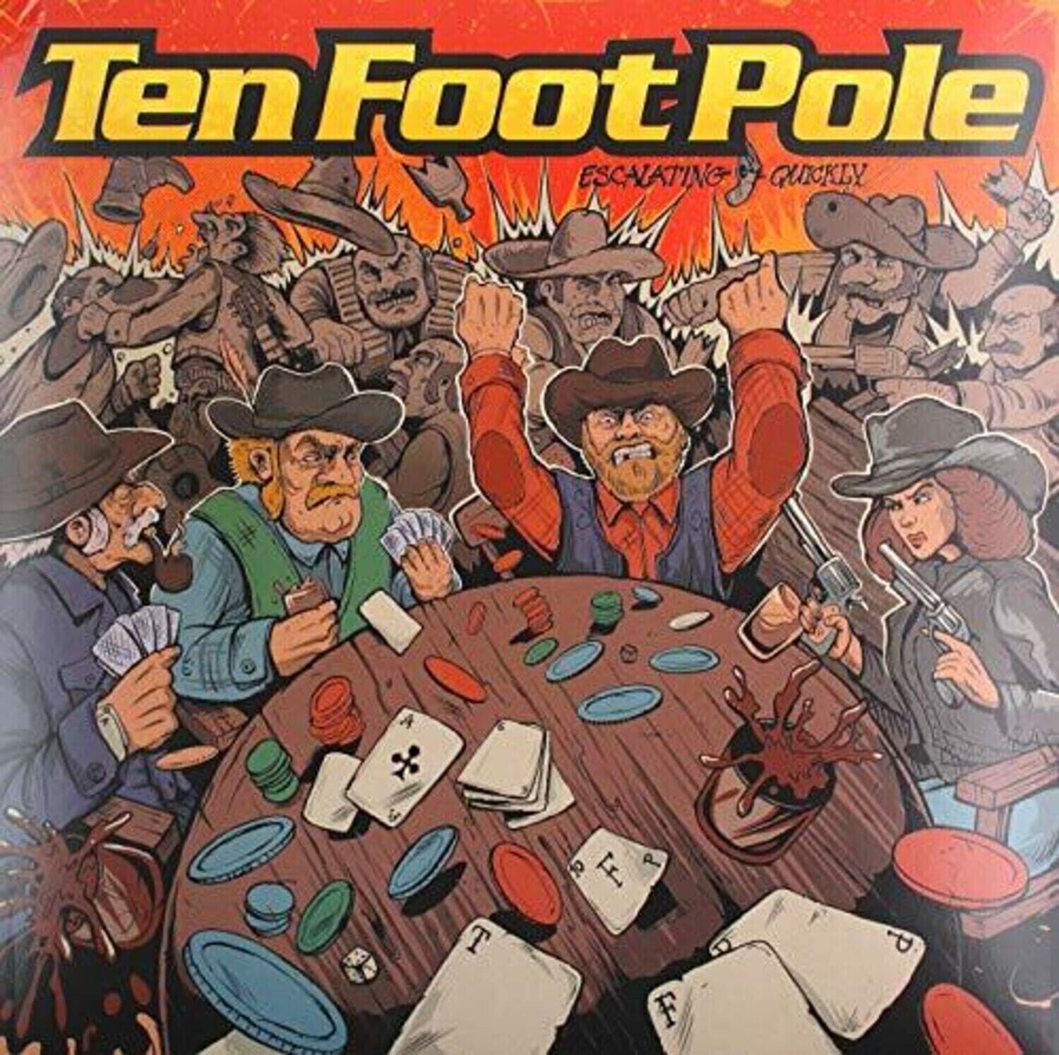 LP deska Ten Foot Pole - Escalating Quickly (Limited Edition) (LP)