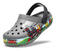 Zapatos para barco de niños Crocs Kids' Fun Lab Train Band Clog Slate Grey 25-26