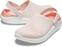 Buty żeglarskie unisex Crocs LiteRide Clog Barely Pink/White 37-38