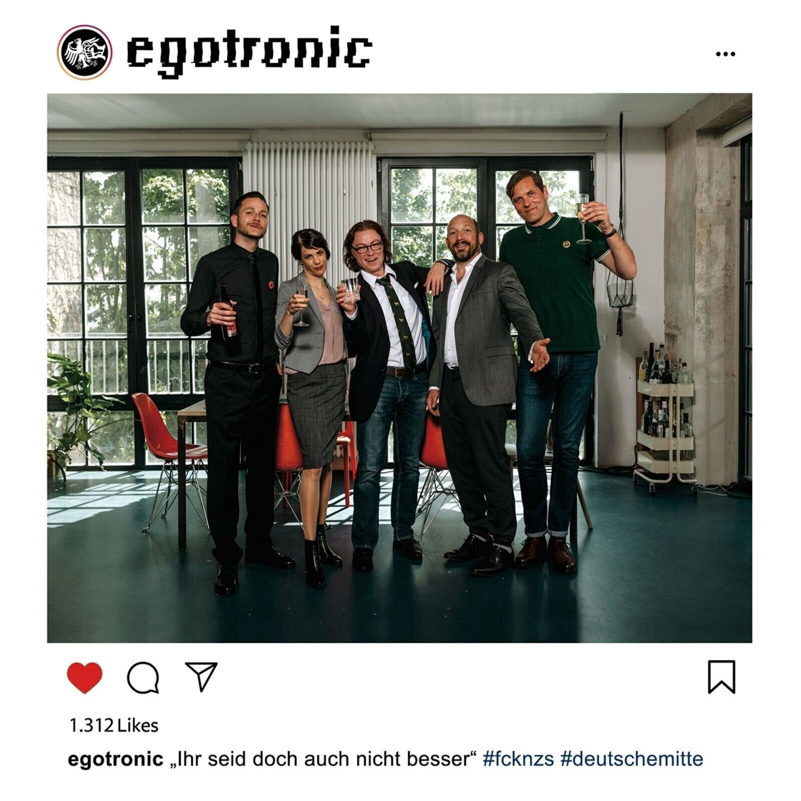 Vinyl Record Egotronic - Ihr Seid Doch Auch Nicht Besser (LP)