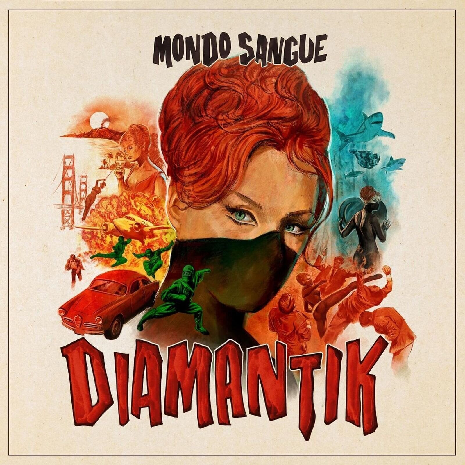 Disco de vinil Mondo Sangue - Diamantik (Limited Numbered Poster Edition) (LP)