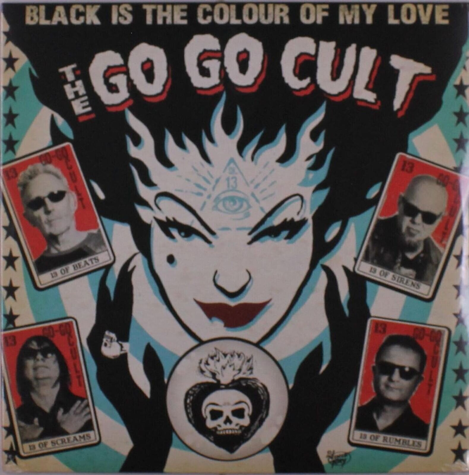 LP ploča Go Go Cult - Black Is The Colour of My Love (Red Coloured) (LP)