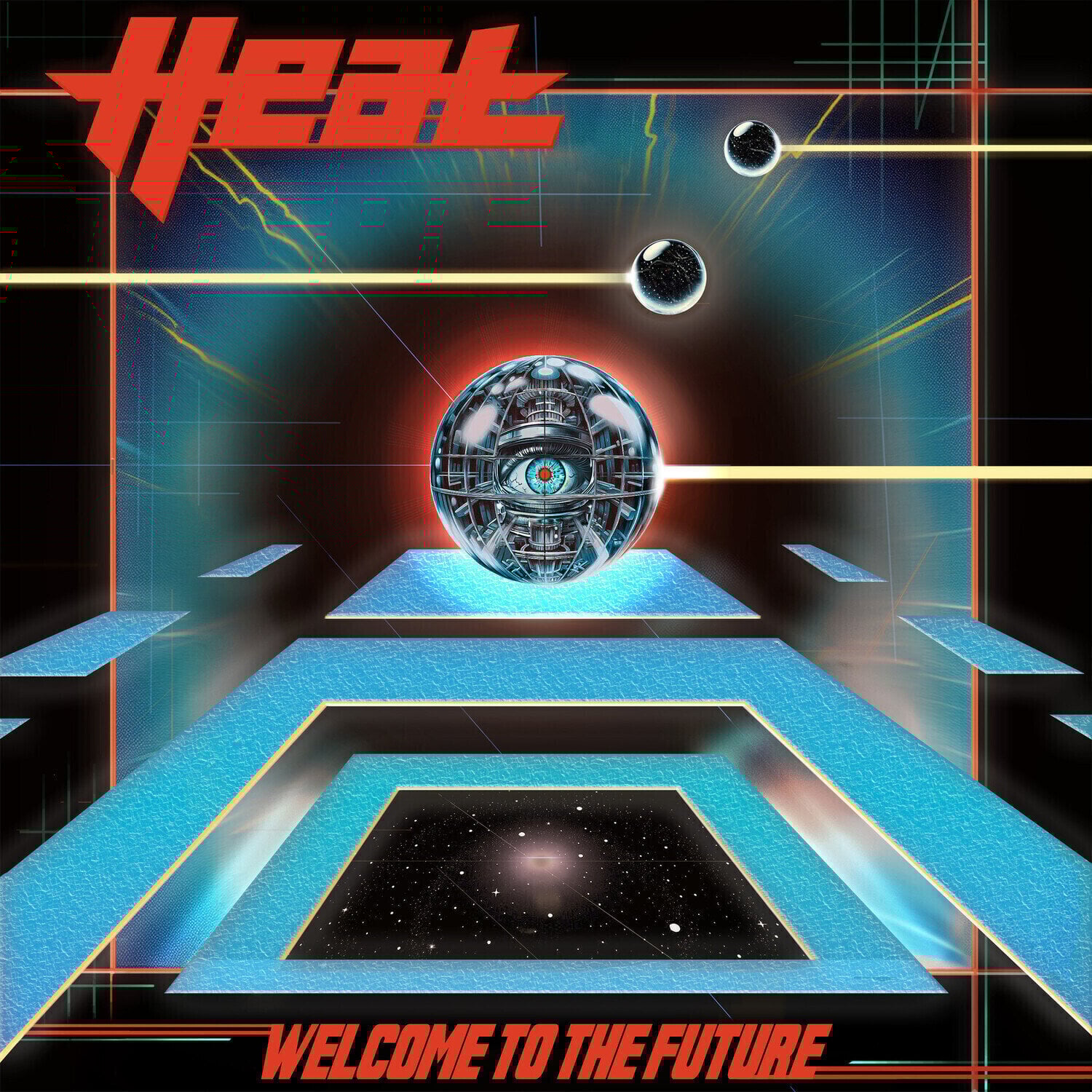 Disco de vinil H.E.A.T - Welcome To The Future (Limited Edition) (Orange Neon Transparent Coloured) (LP)