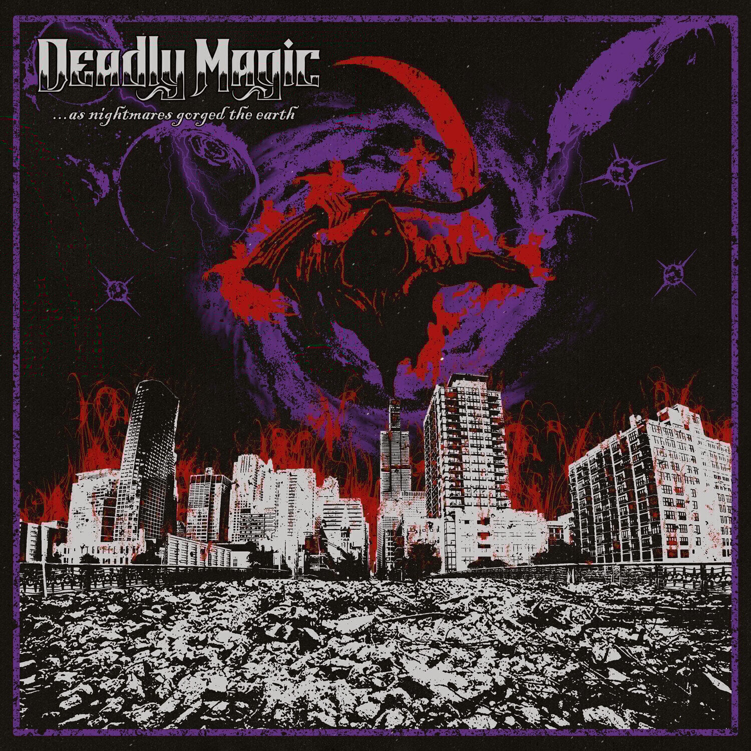 Vinyl Record Deadly Magic - ...As Nightmares Gorged the Earth (Special Edition) (EP)