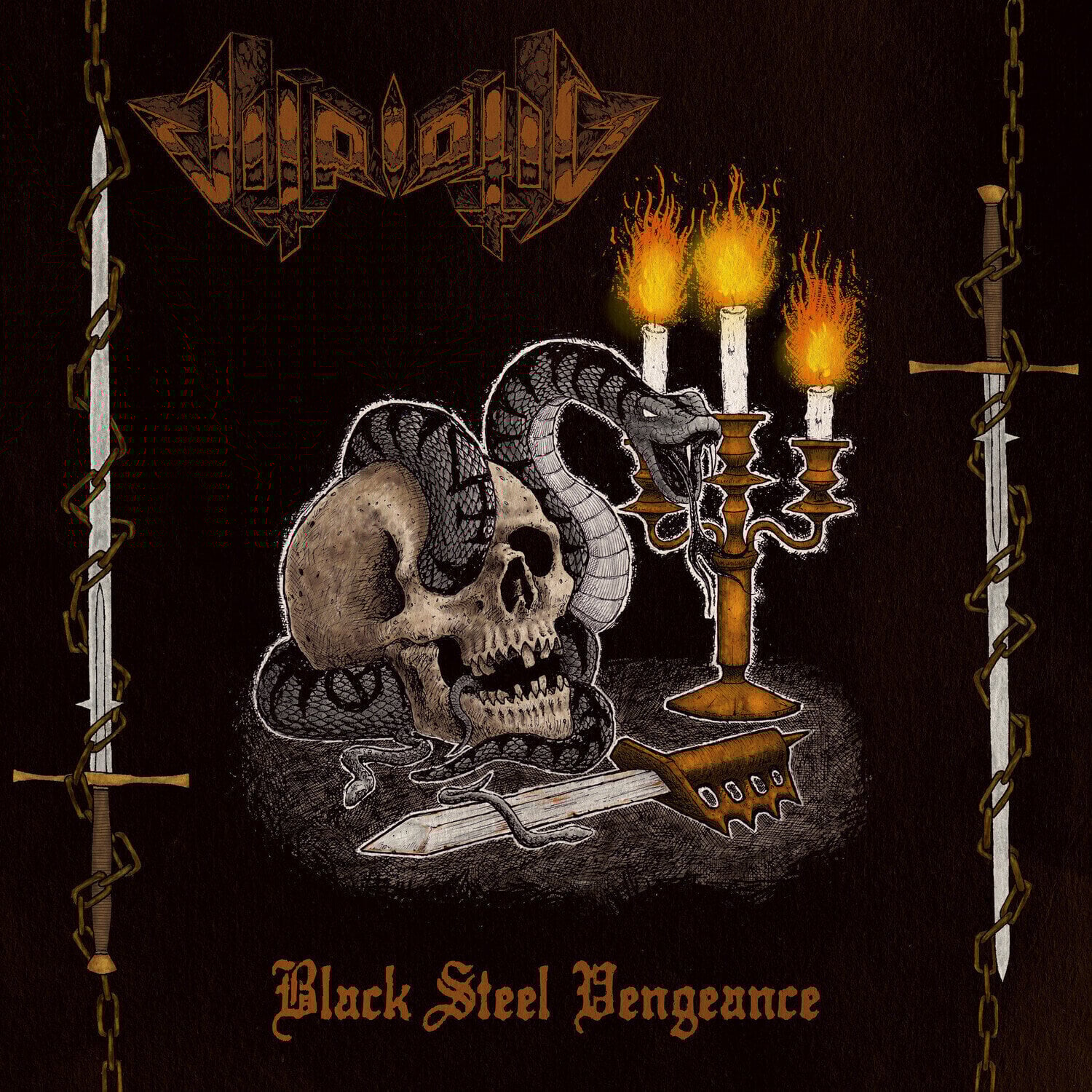 Disc de vinil Vitriolic - Black Steel Vengeance (Limited Edition) (LP)