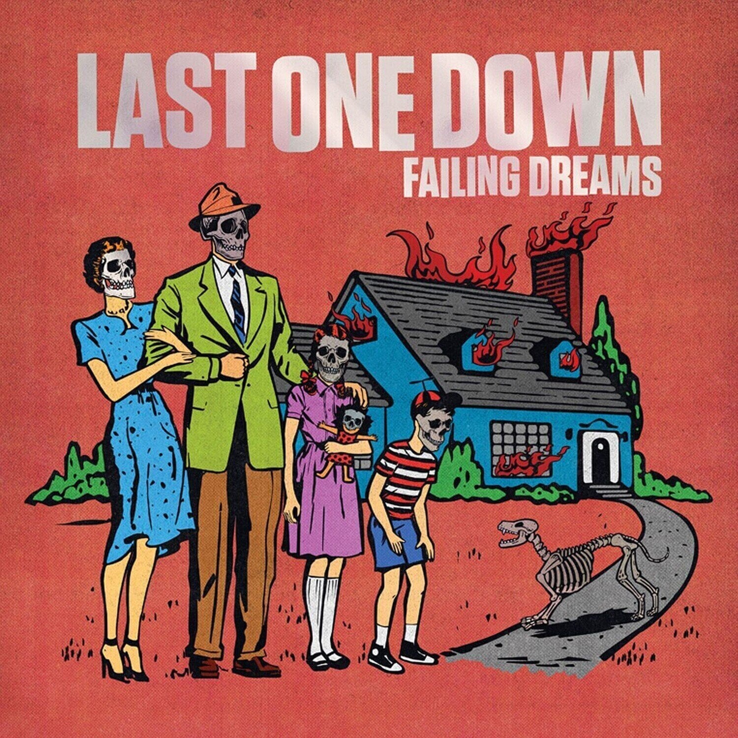 Vinyl Record Last One Down - Failing Dreams (LP)