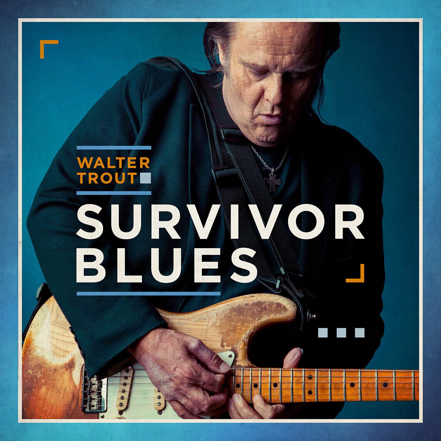 LP ploča Walter Trout - Survivor Blues (Limited Edition) (Blue Coloured) (2 LP)