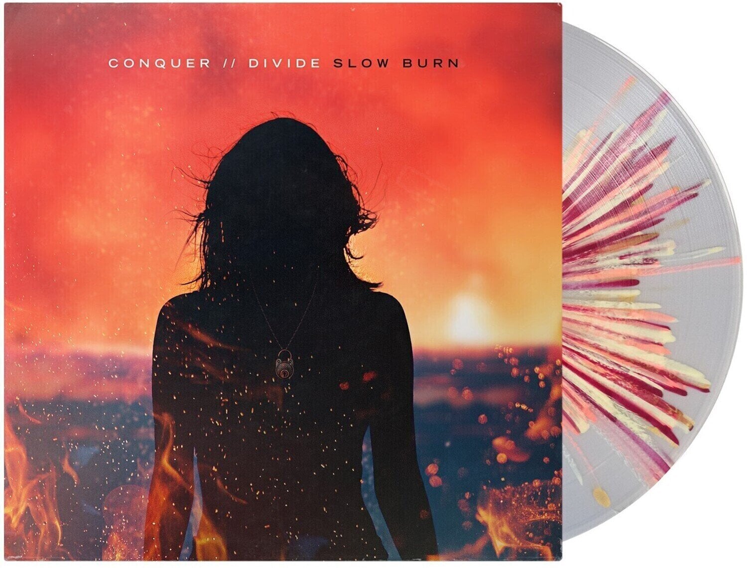 LP ploča Conquer Divide - Slow Burn (Limited Edition) (Transparent Splatter Coloured) (LP)