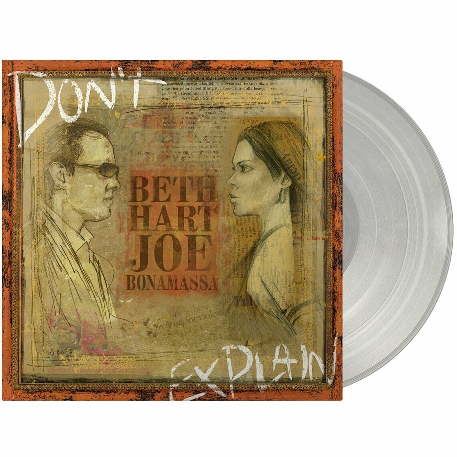 Disco de vinil Beth Hart & Joe Bonamassa - Don't Explain (Reissue) (Coloured) (180 g) (LP)