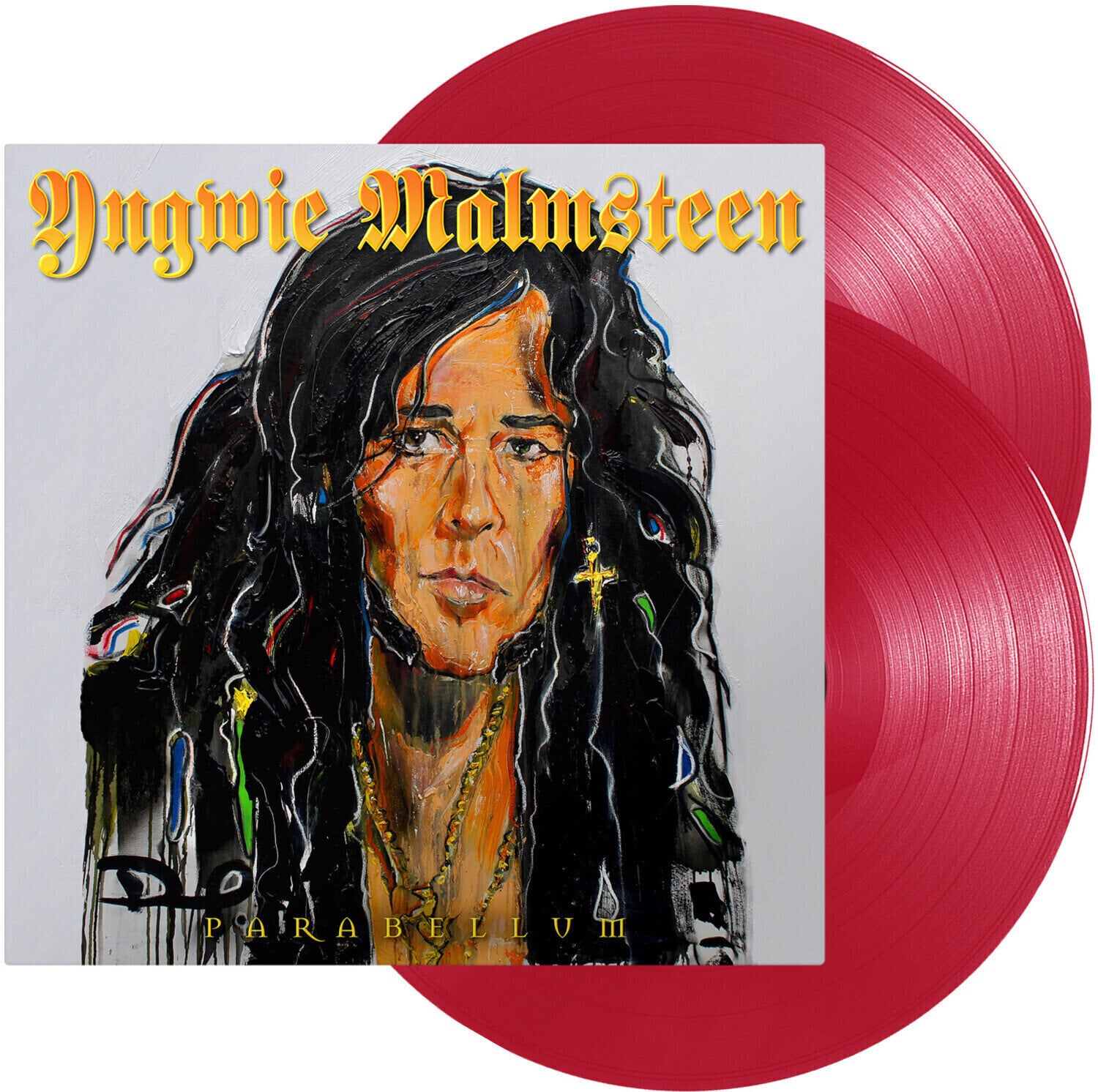 Disco de vinil Yngwie Malmsteen - Parabellum (Limited Edition) (Transparent Red Coloured) (180 g) (2 LP)