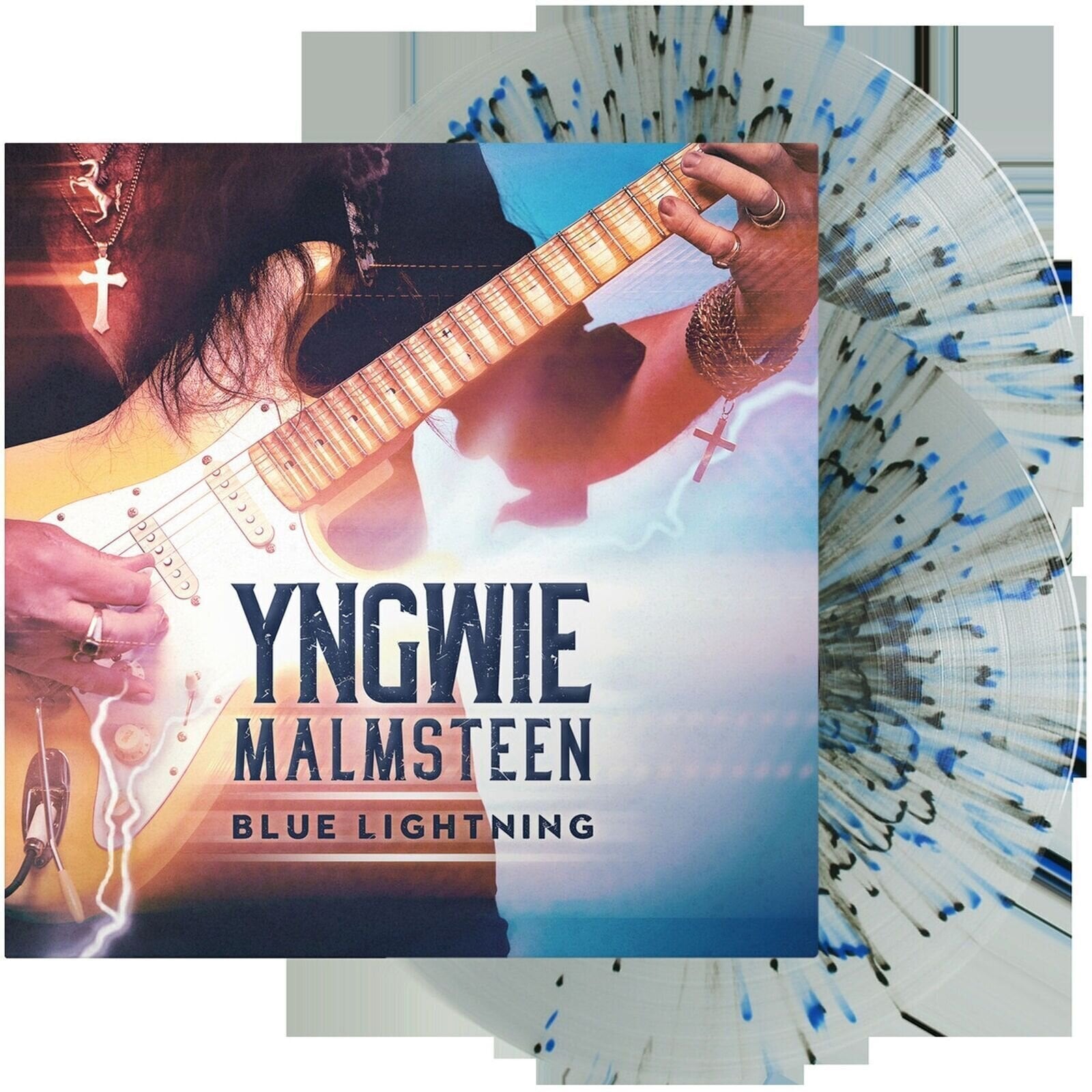 LP deska Yngwie Malmsteen - Blue Lightning (Limited Edition) (Blue Splatter Transparent Coloured) (180 g) (2 LP)
