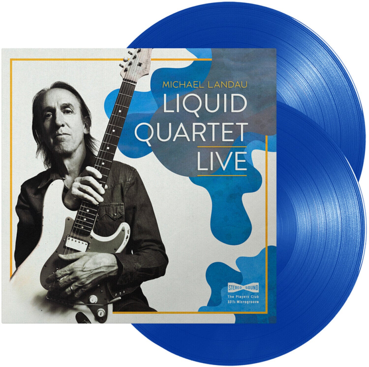 LP deska Michael Landau - Liquid Quartet Live (Limited Edition) (Blue Transparent Coloured) (2 LP)