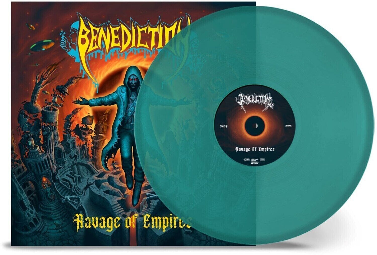 LP deska Benediction - Ravage Of Empires (Indie Exclusive Edition) (Petrol Green Coloured) (LP)