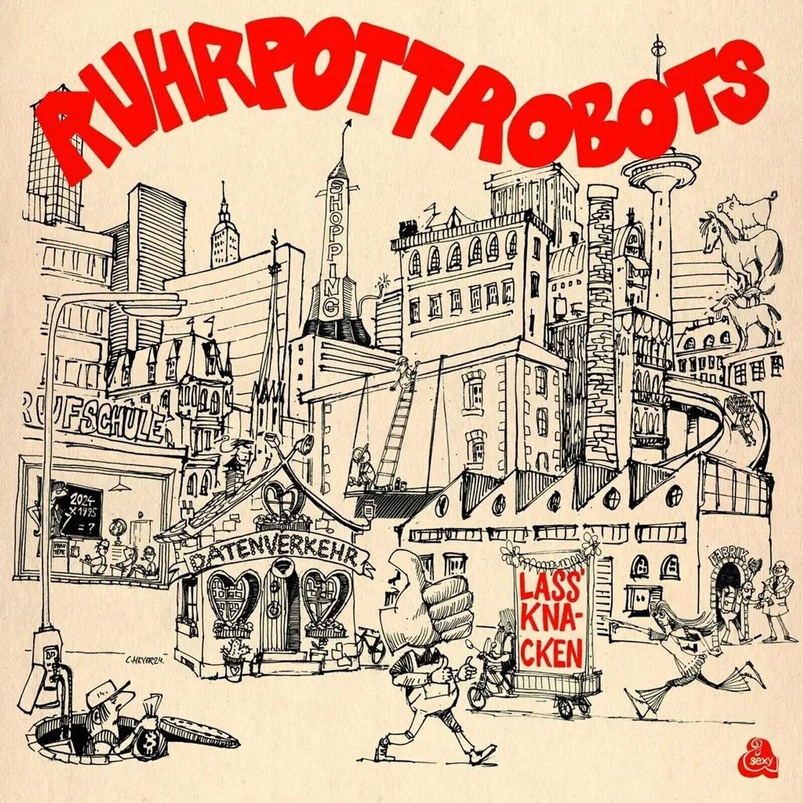 Vinylplade Ruhrpott Robots - Lass Knacken (LP)