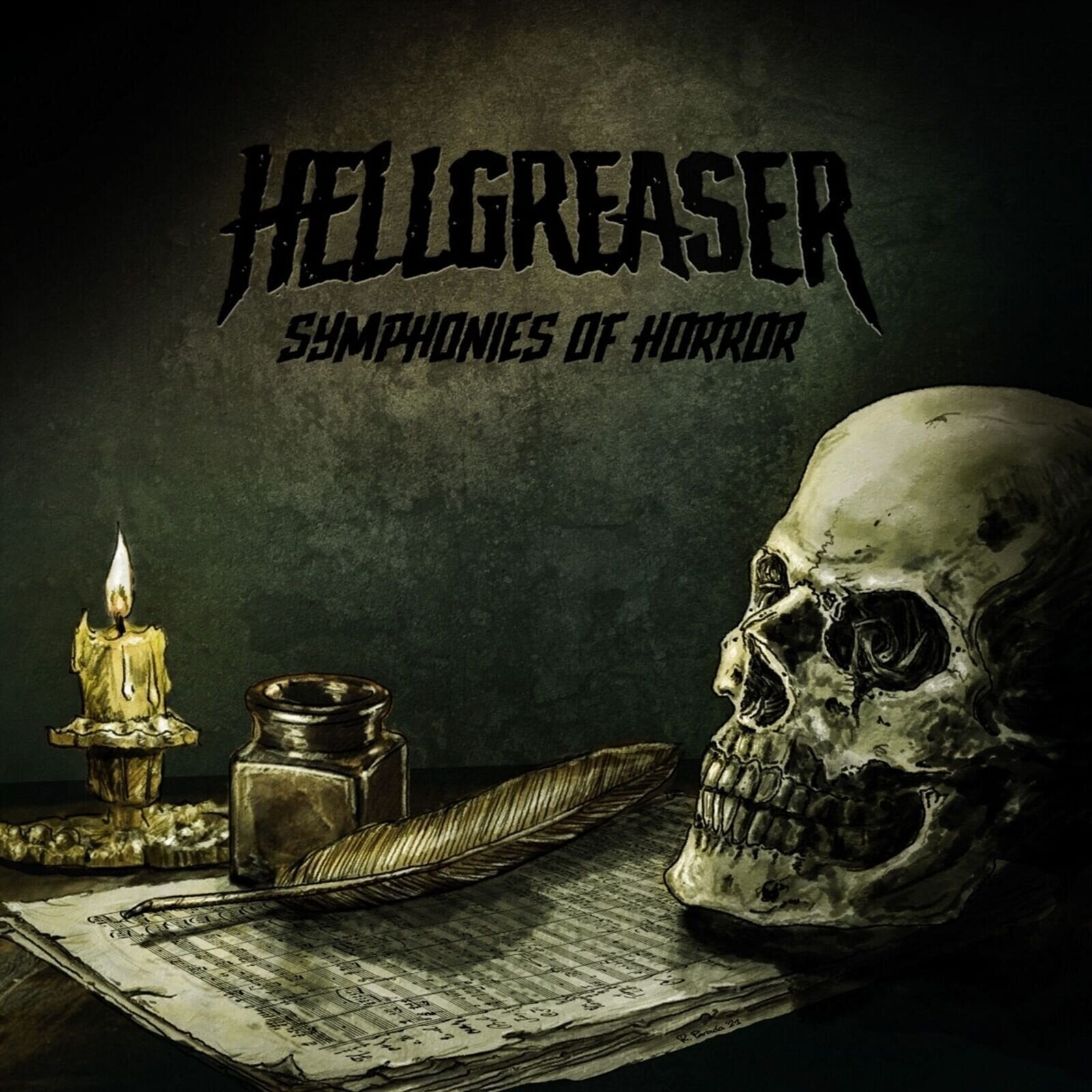 Disque vinyle Hellgreaser - Symphonies of Horror (Limited Edition) (LP)