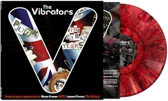 LP plošča The Vibrators - The Early Years (Limited Edition) (Red Marble Coloured) (LP) - 1
